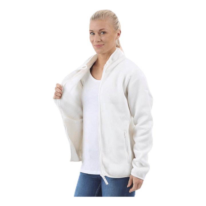 Fleece Jacka White