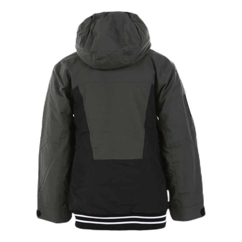 Ozy Jr Jacket Green/Grey