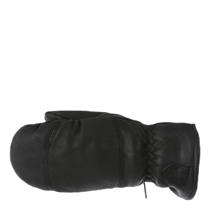 Leather Box Mitt Black