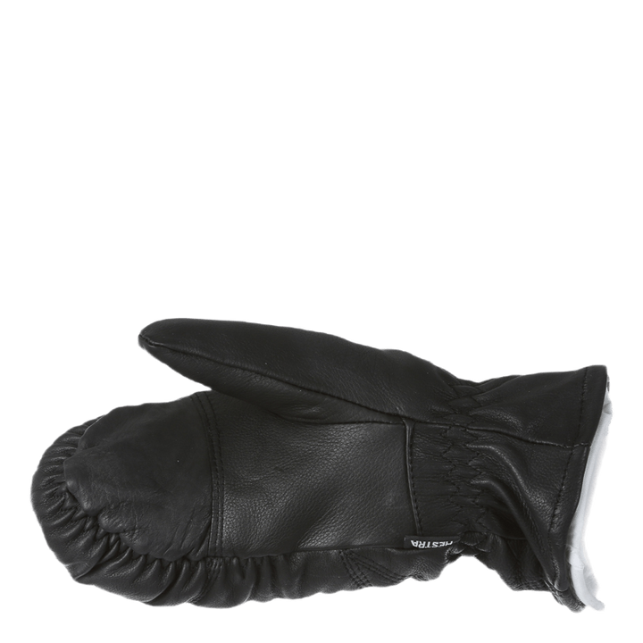 Leather Box Mitt Black