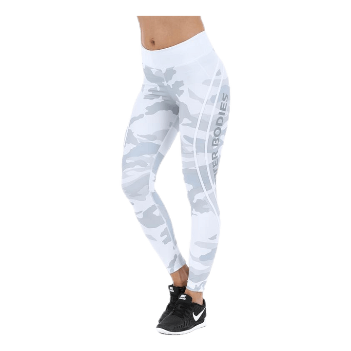 Camo High Tights White