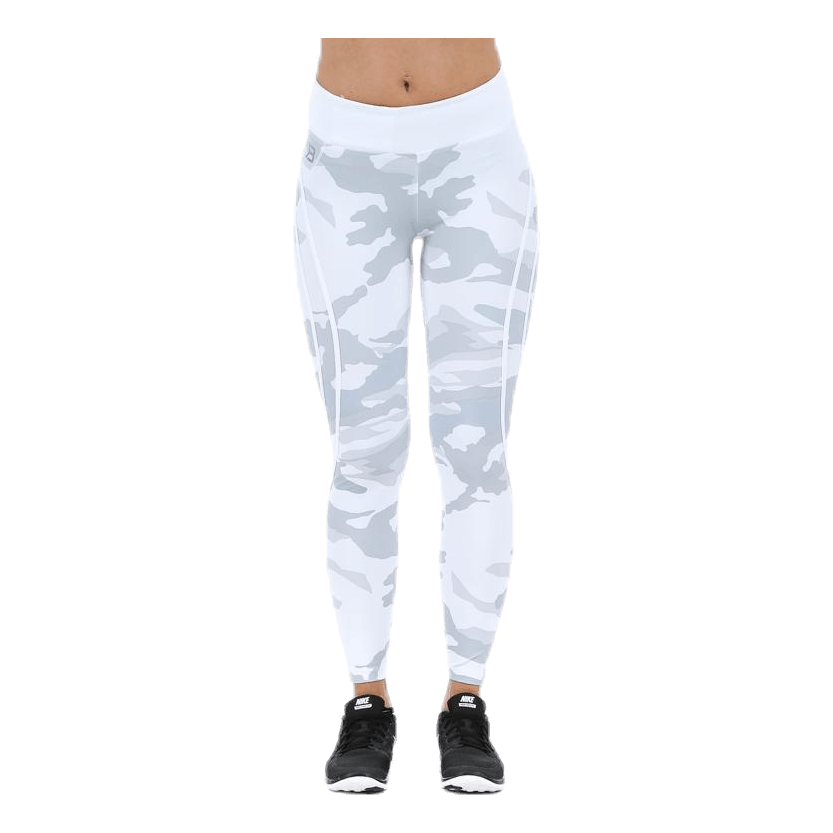 Camo High Tights White