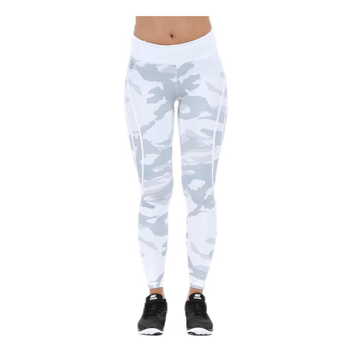 Camo High Tights White
