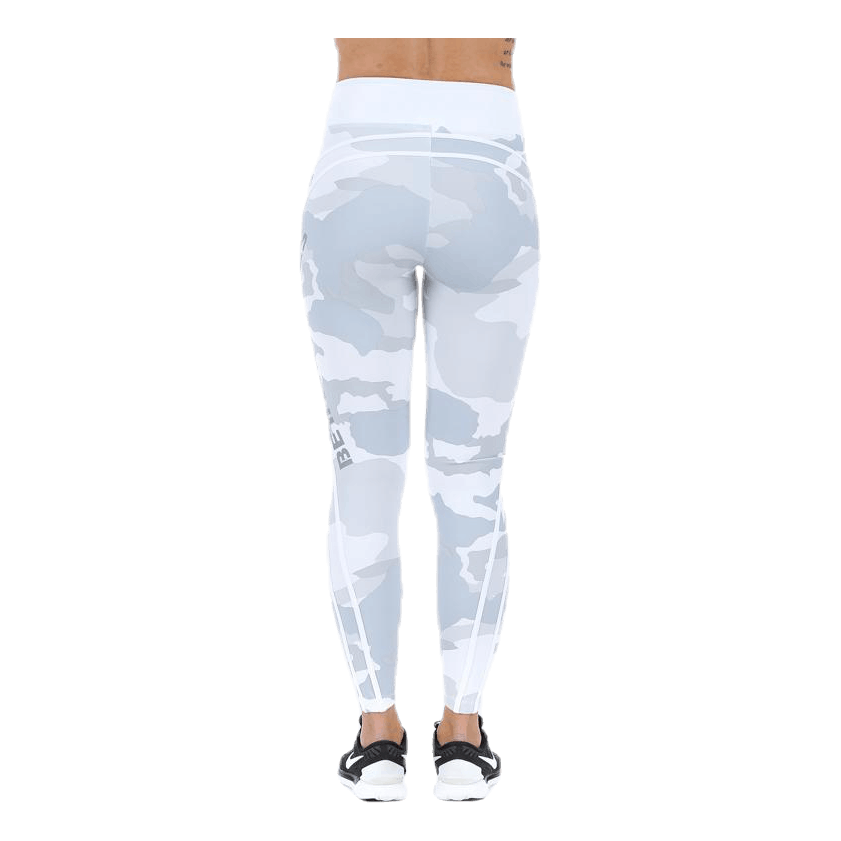 Camo High Tights White