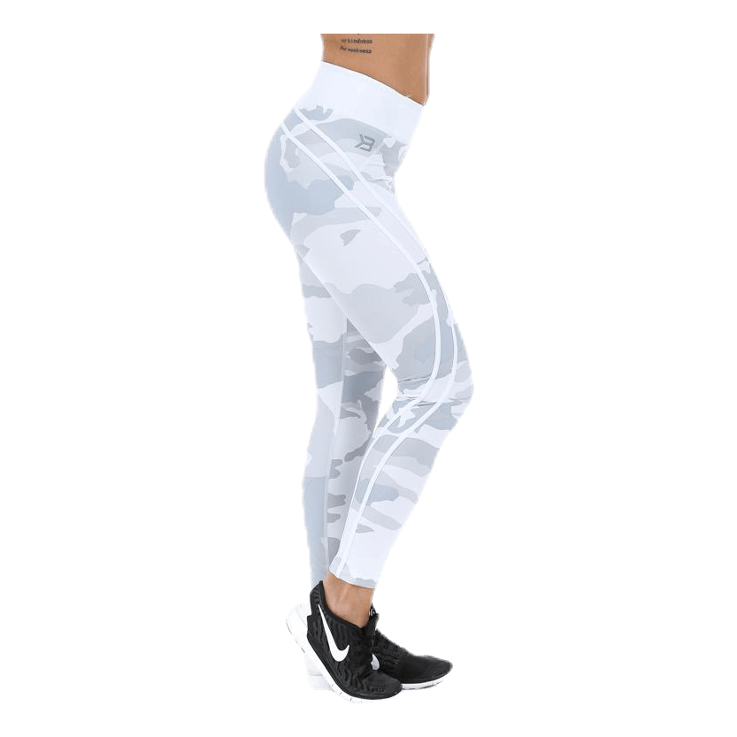 Camo High Tights White