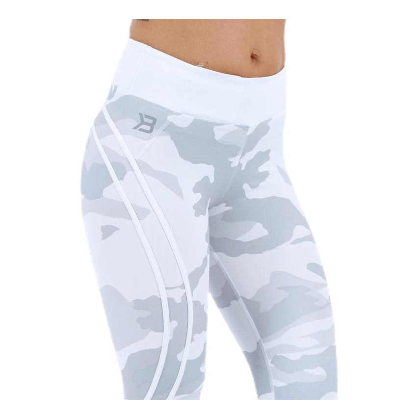 Camo High Tights White