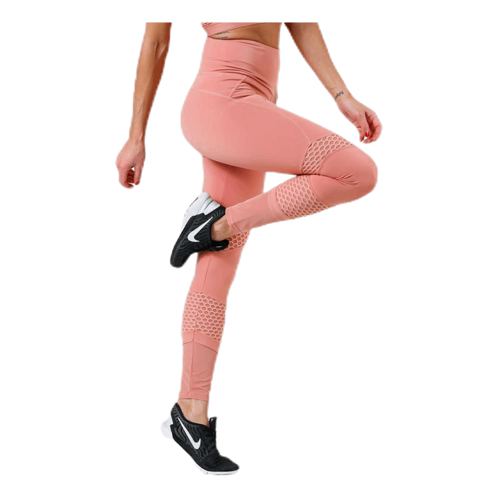 Better Bodies Waverly Mesh Tights Pink –