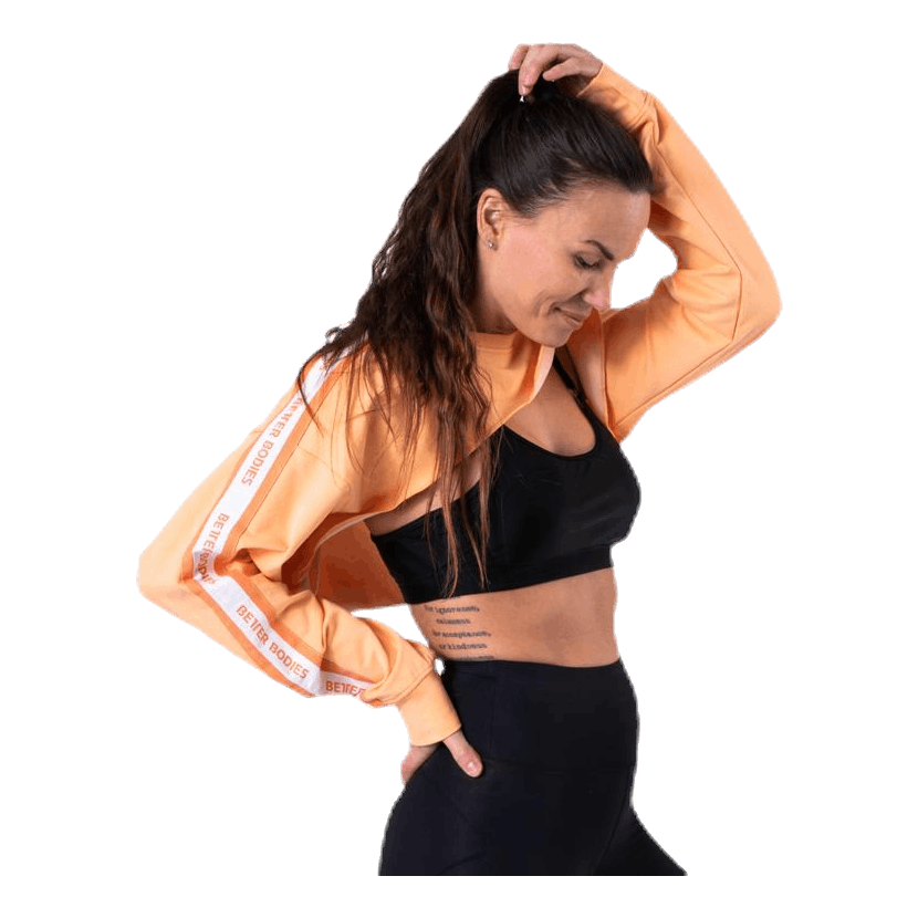 Chrystie Crop LS Orange