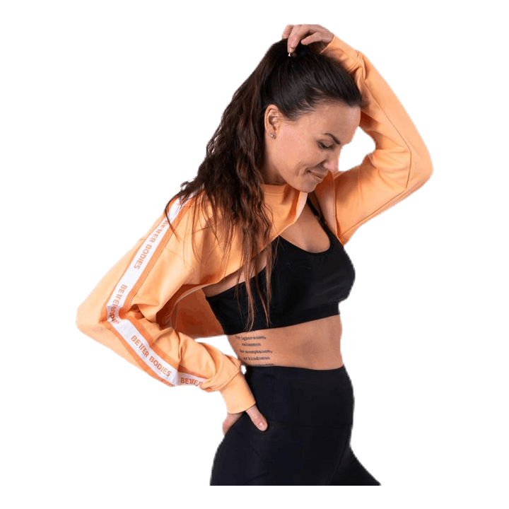 Chrystie Crop LS Orange