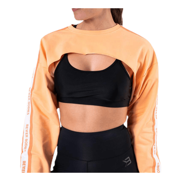 Chrystie Crop LS Orange