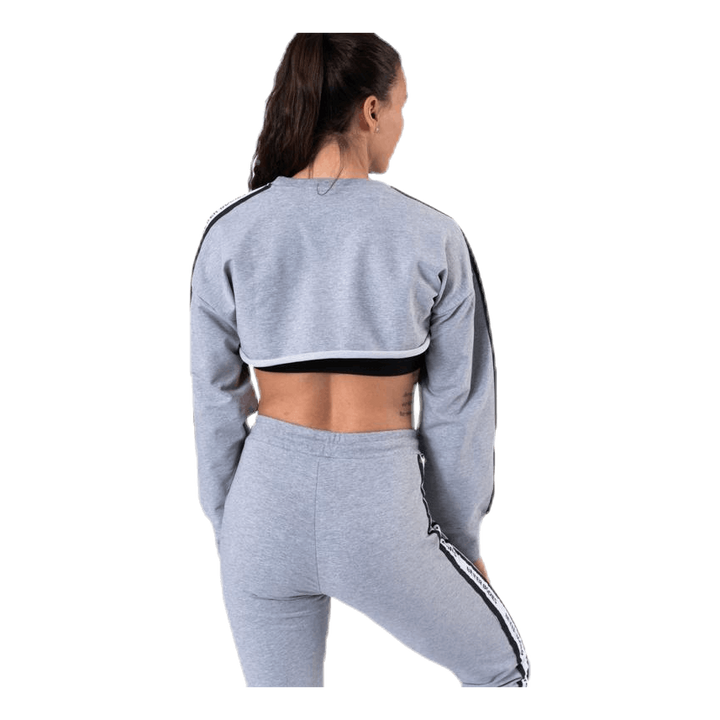 Chrystie Crop LS Grey