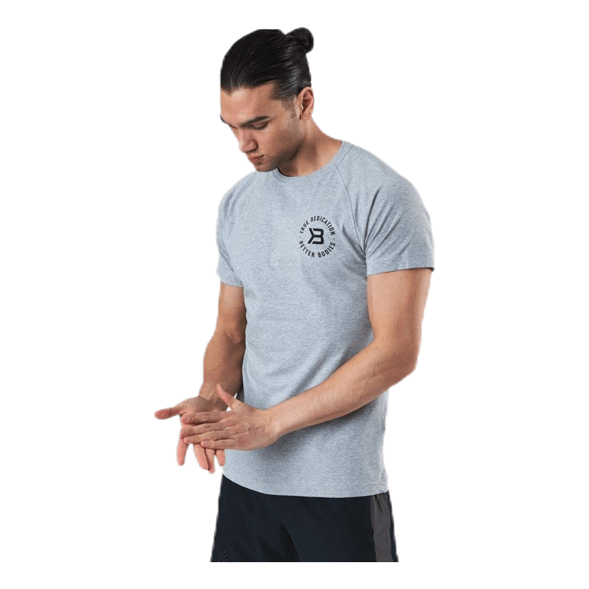 Gym Tapered Tee Grey