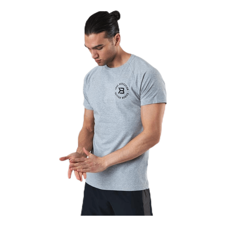 Gym Tapered Tee Grey