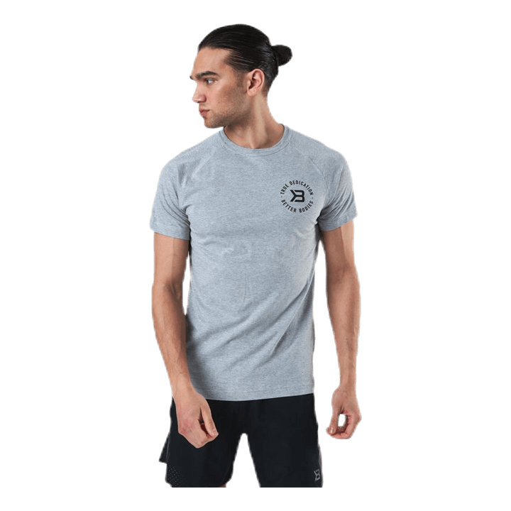 Gym Tapered Tee Grey