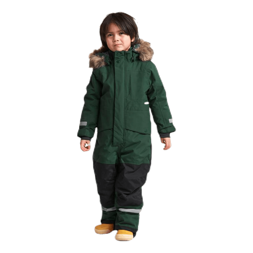 Björnen Kid's Coverall Green