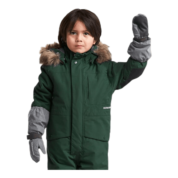 Björnen Kid's Coverall Green