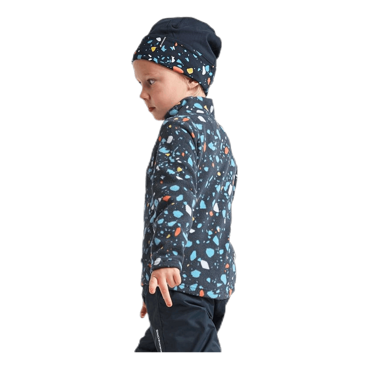 Monte Printed Kids Jacket Blue