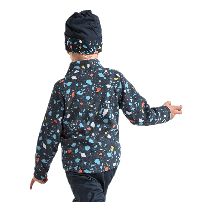 Monte Printed Kids Jacket Blue