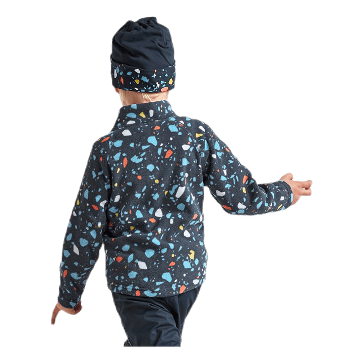 Monte Printed Kids Jacket Blue