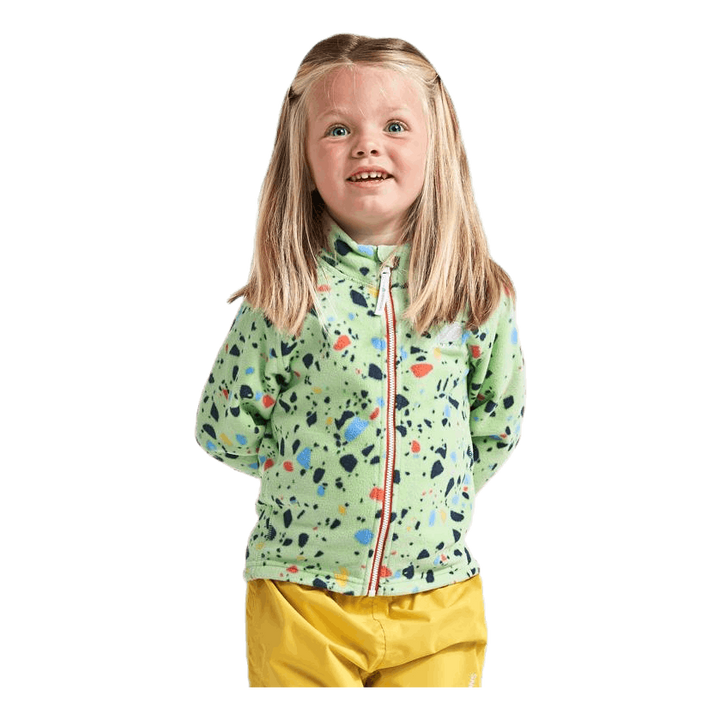 Monte Printed Kids Jacket Green