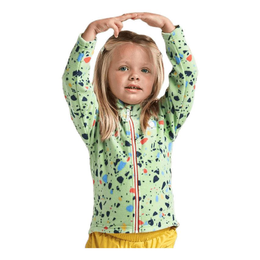 Monte Printed Kids Jacket Green