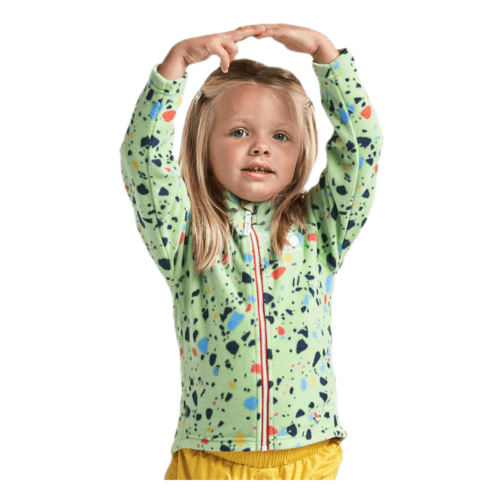 Monte Printed Kids Jacket Green