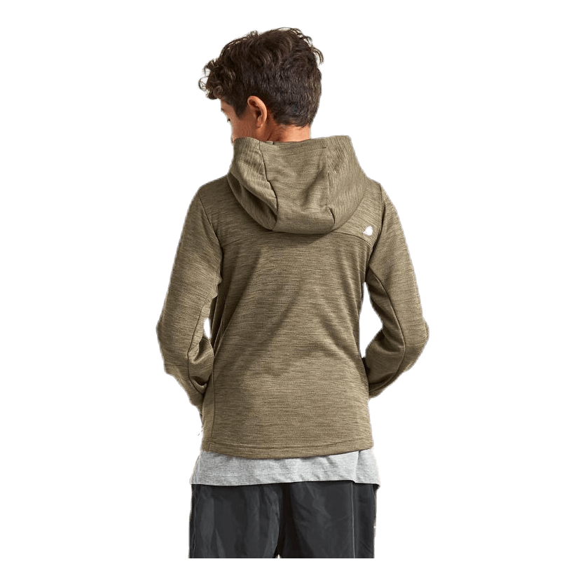 Halden Hybrid B Hoodie Green