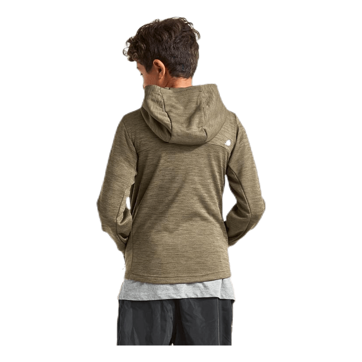 Halden Hybrid B Hoodie Green