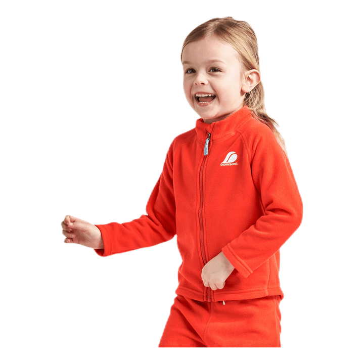 Monte Fleece Jacket 5 Orange