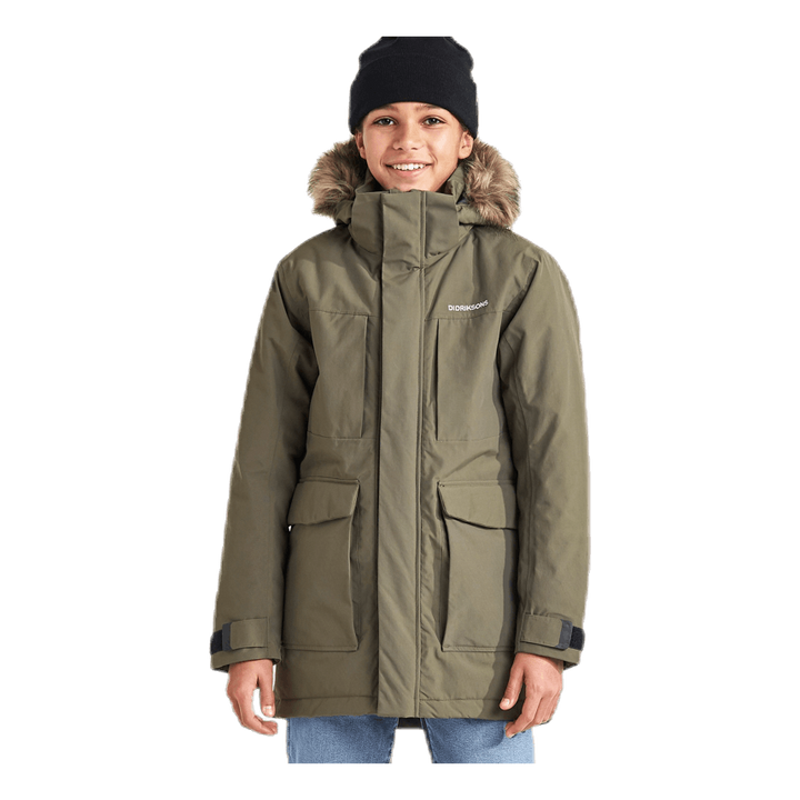 Madi Boys Parka 2 Green