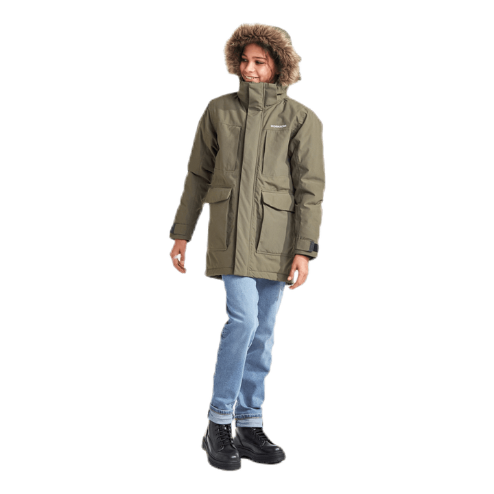 Madi Boys Parka 2 Green