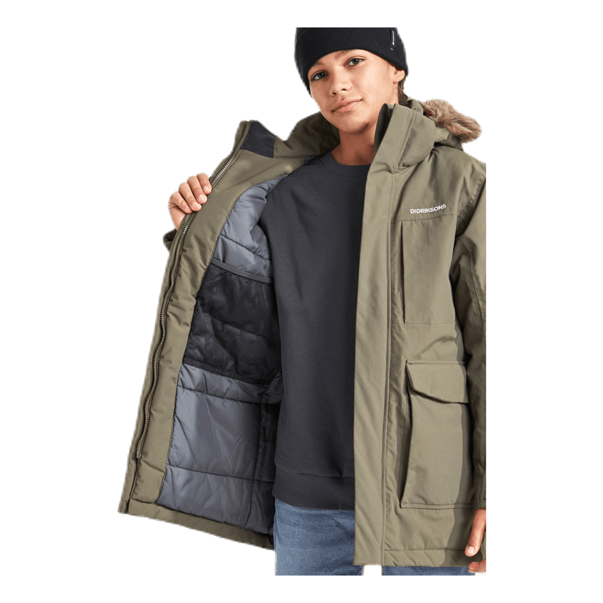 Madi Boys Parka 2 Green