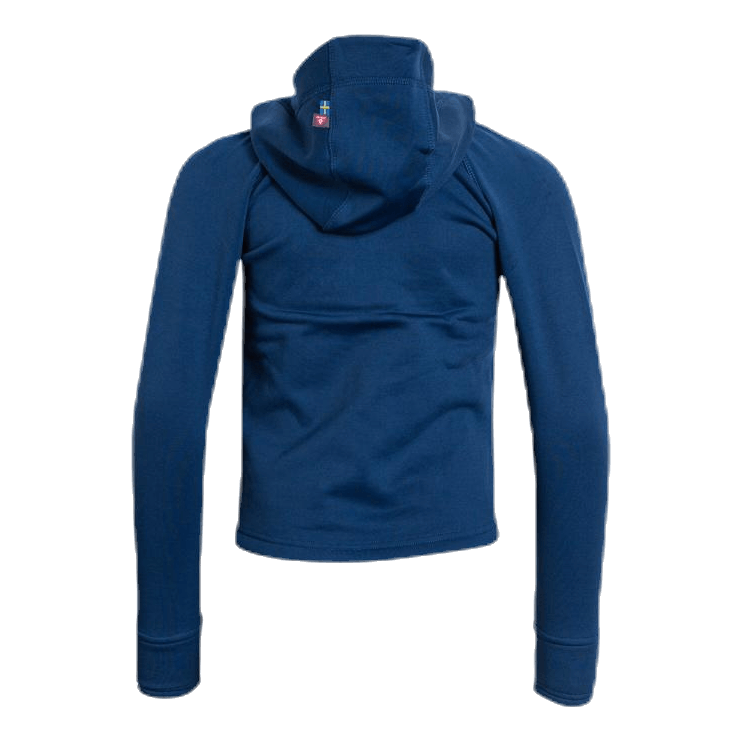 Panda Primaloft Hoodie Jr Blue