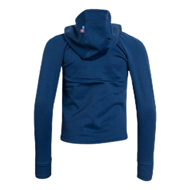 Panda Primaloft Hoodie Jr Blue