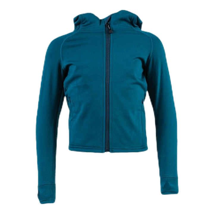 Panda Primaloft Hoodie Jr Blue