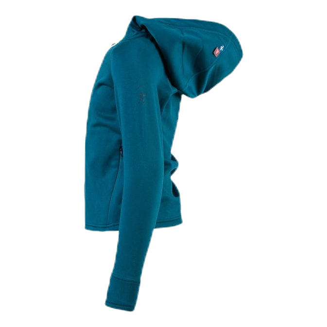 Panda Primaloft Hoodie Jr Blue