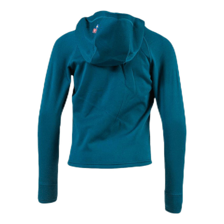 Panda Primaloft Hoodie Jr Blue