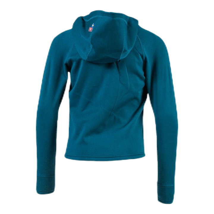 Panda Primaloft Hoodie Jr Blue