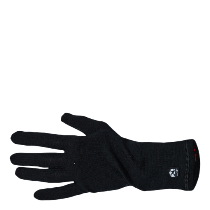 Merino Wool Liner Long Black