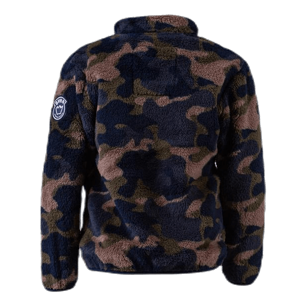 Pile Zip Jr Jacket Patterned