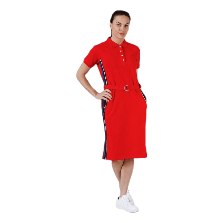 Simone Dress Red