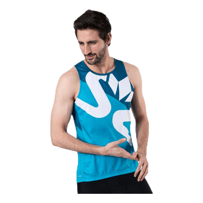 Race Air Tank Blue/Grey