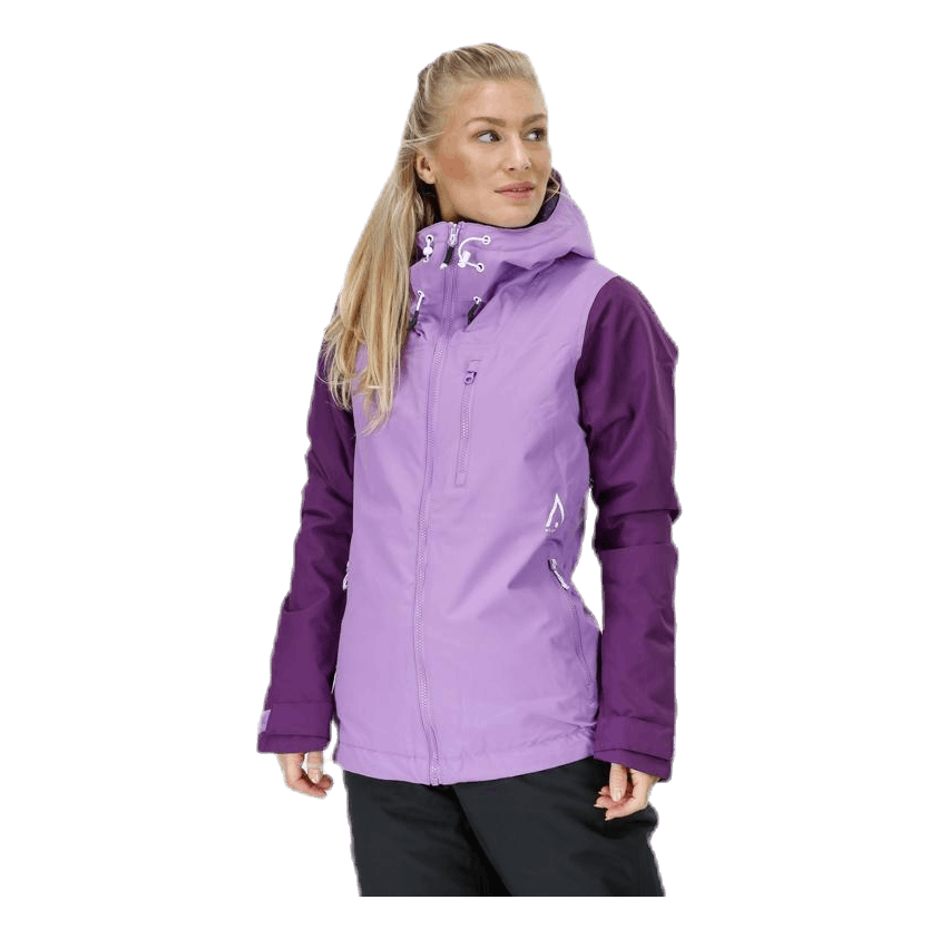 North face purple best sale ski jacket