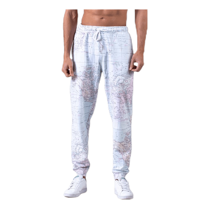 Joggers Lund Map Patterned