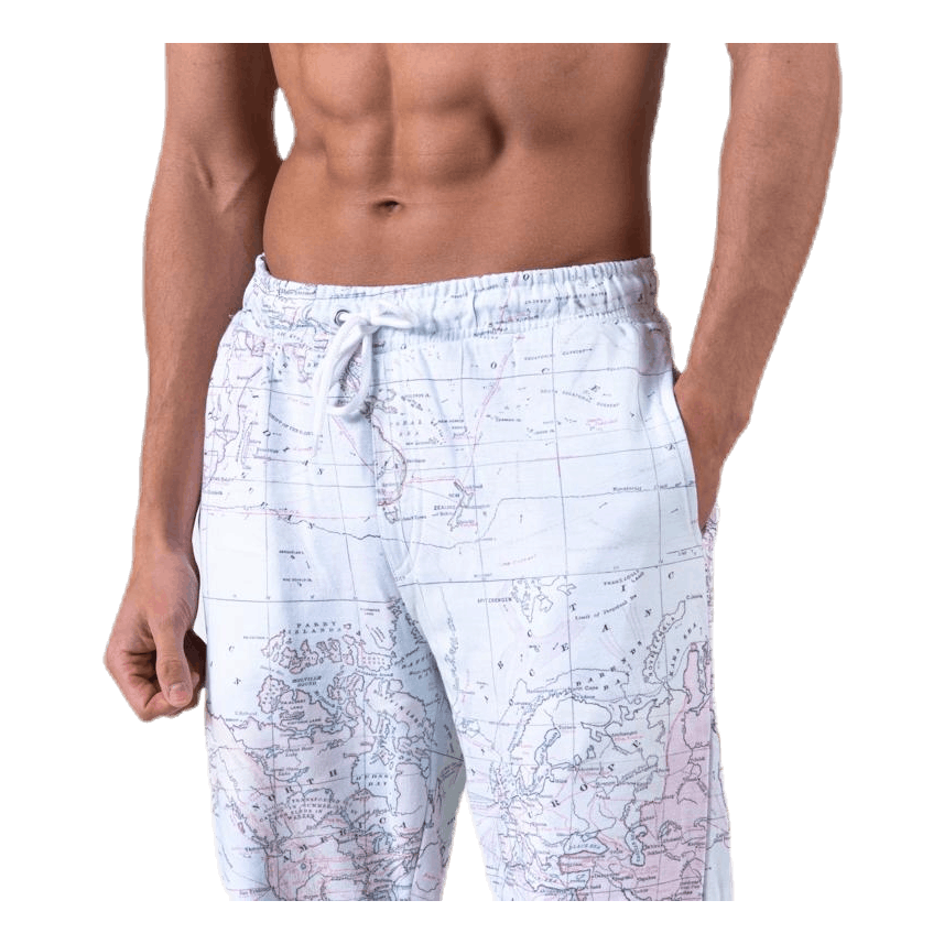 Joggers Lund Map Patterned