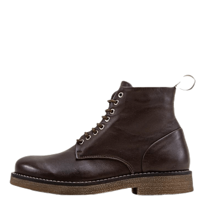 Rummy Leather Boots Brown