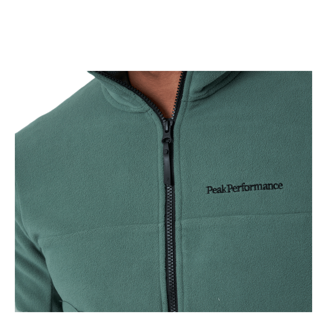 Tech Soft Zip Jacket Green