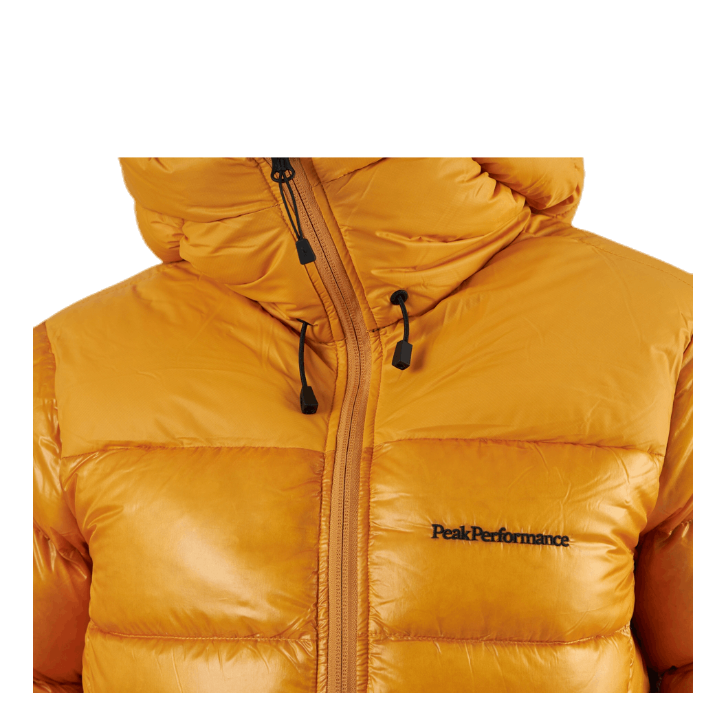 Peak Performance Frost Glacier Down Hood Orange Sportamore