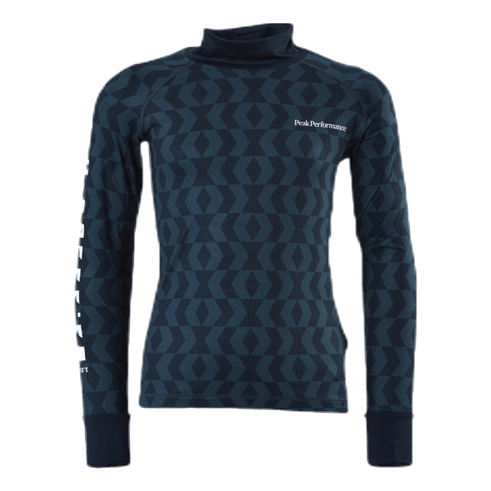 Junior Spirit Print Crew Pattern Blue/Black