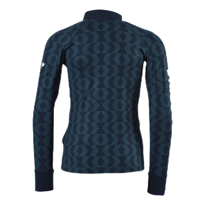 Junior Spirit Print Crew Pattern Blue/Black